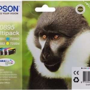 Multipack Originale B/C/M/Y (T0895)