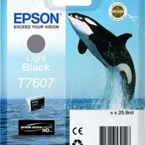 Cartuccia Originale Nero Chiaro (T7607)