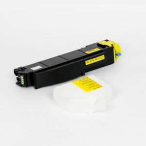 Cartuccia Toner Compatibile Giallo + Vaschetta Recupero (TK-5140Y)