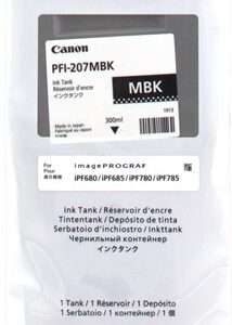 Cartuccia Originale Nero Opaco (PFI-207MBK)