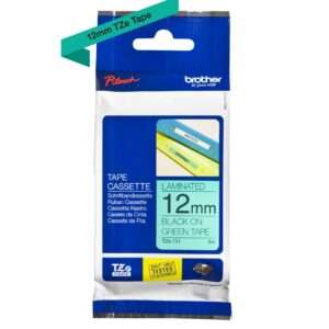Nastro Originale (12mm x 8mt) Nero/Verde