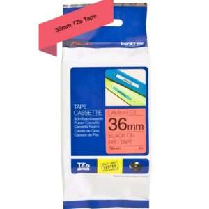 Nastro Originale (36mm x 8mt) Nero/Rosso