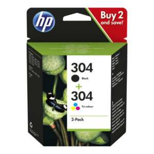 Twin Pack Originale Nero + Colori (304)