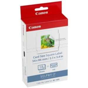 Kit Cartucce C/M/Y + Carta Foto (18 fogli 54x86mm) Originale