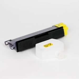 Cartuccia Toner Compatibile Giallo + Vaschetta Recupero (TK-580Y)