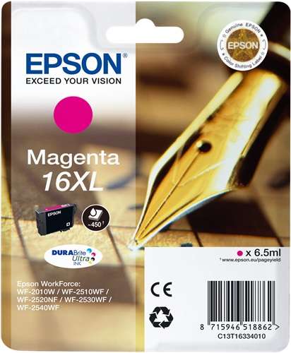 Cartuccia Originale Magenta (16XL)