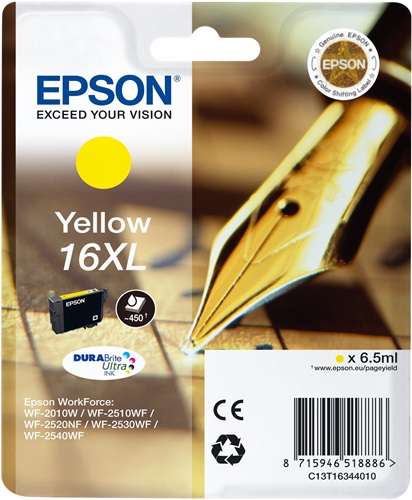 Cartuccia Originale Giallo (16XL)