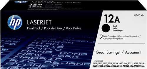 Dual Pack Originale Nero (12A)