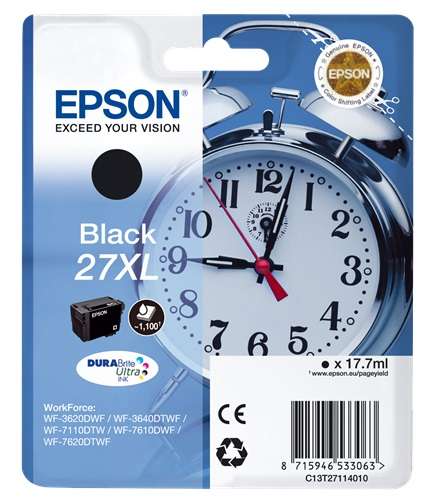 Cartuccia Originale Nero (27XL)