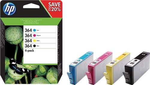 Multipack Originale B/C/M/Y (364)