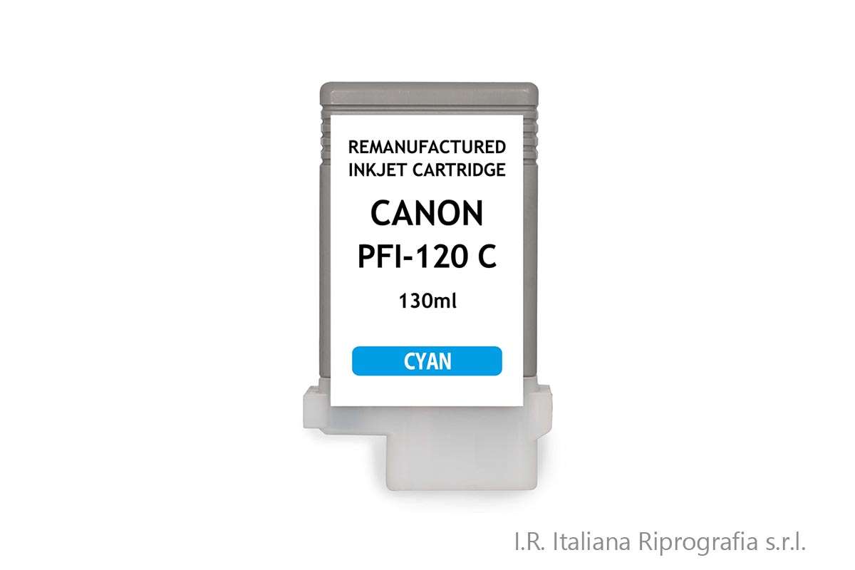 Cartuccia Rigenerata Ciano (PFI-120C) (130 ml)