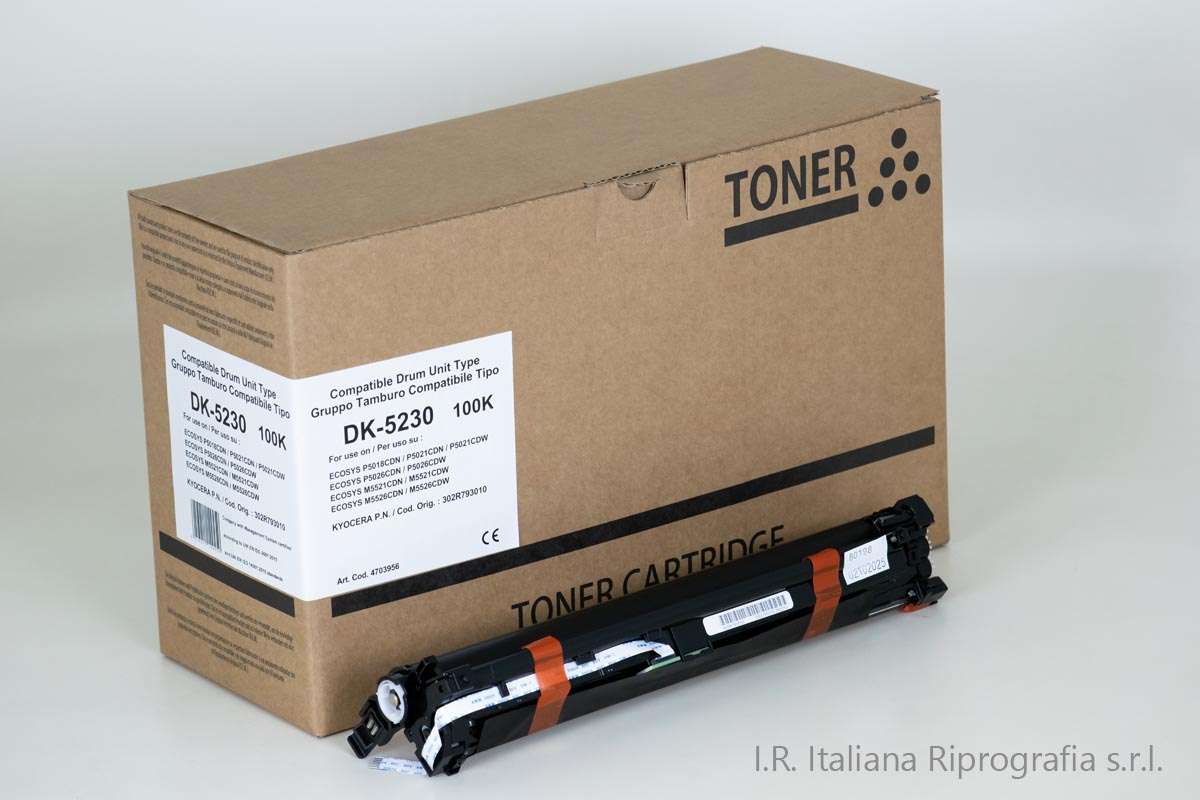 Gruppo Tamburo Compatibile Nero