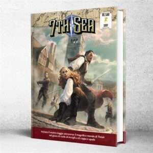 7th Sea - Manuale Base Giochi di Ruolo Prodotto Rovinato
