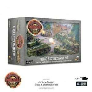 Achtung Panzer Blood e Steel Starter Set Inglese Gioco Da Tavolo Warlord Games