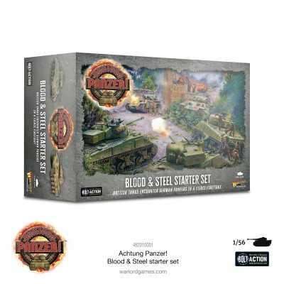 Achtung Panzer Blood e Steel Starter Set Inglese Gioco Da Tavolo Warlord Games