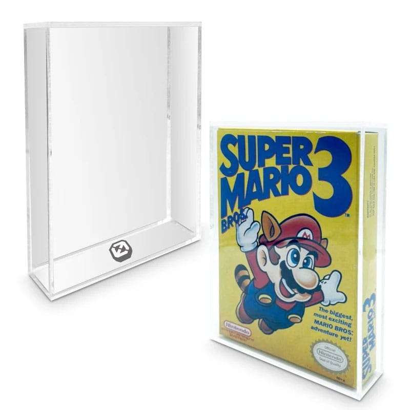 Acrylic Case 2-Pack For NES Games Evoretro