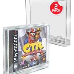Acrylic Case 2-Pack For PlayStation 1 Evoretro