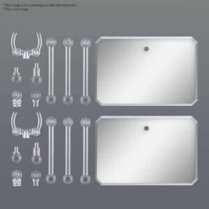 Action Base 6 Clear Mirror Adesivi Set Model Kit Bandai Model Kit Gunpla