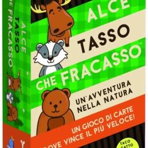 Alce Tasso Che Fracasso Gioco Da Tavolo 7+ (ITA) - DV Giochi