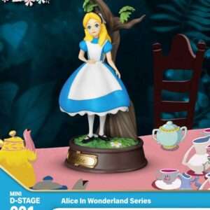Alice In Wonderland Mini Diorama Stage Pvc Statua Alice 10 Cm Beast Kingdom Toys