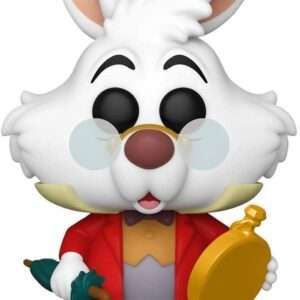 Alice nel Paese delle Meraviglie Funko Pop! Bianconiglio 9 cm Scatola Rovinata