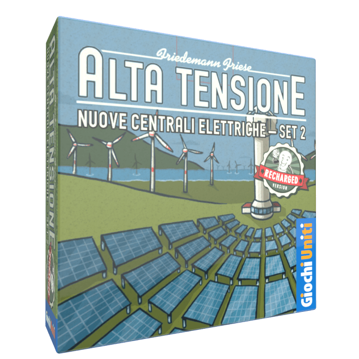 Alta Tensione Recharged Gioco Da Tavolo Nuove Centrali Elettriche Set 2 Giochi Uniti