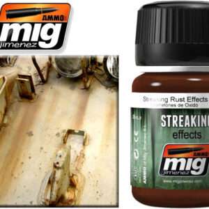 AMMO BY MIG JIMENEZ STREAKING RUST EFFECTS A.MIG-1204 COLORI