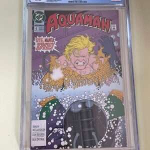 Aquaman Fumetto DC Comics 1992 Volume 6 con Box Edizione Limitata