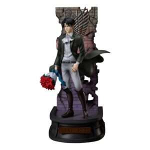 Attack Of Titan Stagione Finale Statua 1/7 Compleanno di Levi Pvc 30 Cm Furyu