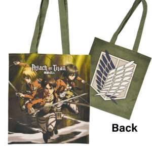 Attack On Titan Borsa Portatutto Eren / Mikasa / Armin Popbuddies