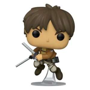 Attack On Titan Pop! Animation Figure Vinile Eren Yeager 9 Cm Funko