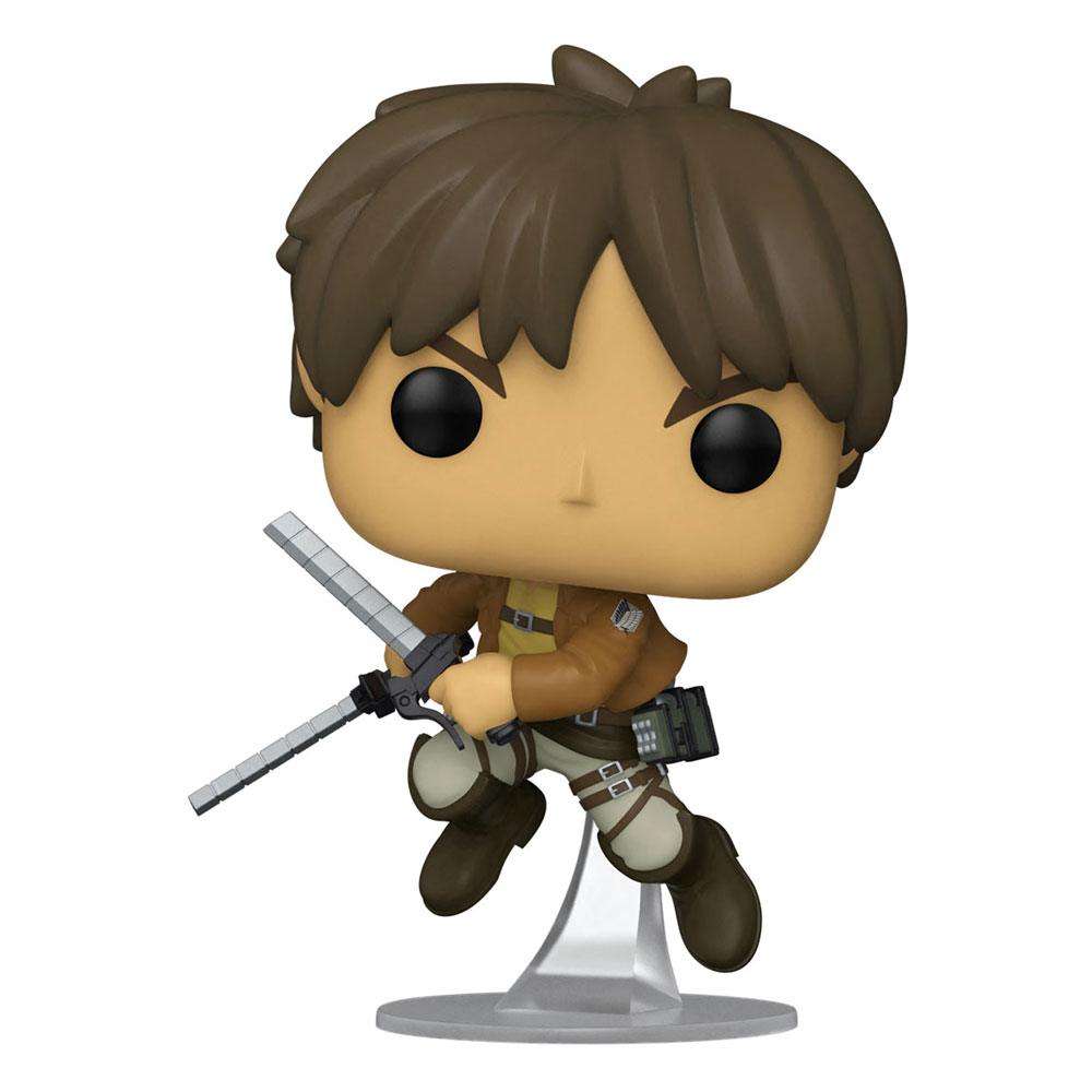 Attack On Titan Pop! Animation Figure Vinile Eren Yeager 9 Cm Funko