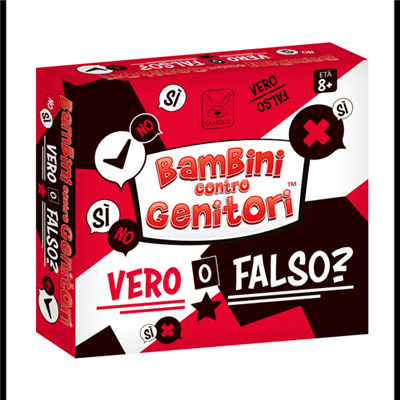 Bambini contro Genitori: Vero o Falso? - Gioco da Tavolo 8+ (ITA) - Asmodee