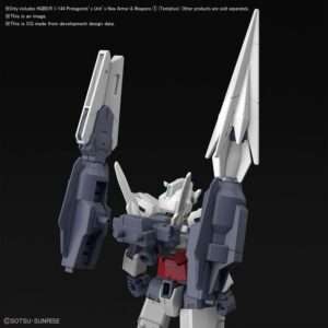 BANDAI MODEL KIT HGBDR PROTAG UNIT NEW ARMOR/WEAP 1/144 MODEL KIT