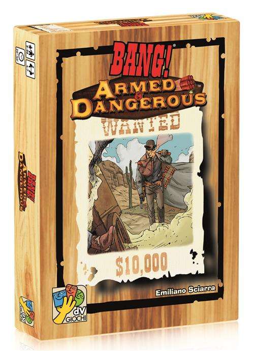 Bang! Armed & Dangerous Espansione Gioco Da Tavolo 8+ (ITA) - Dv Giochi