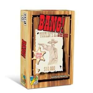 BANG! Quarta Edizione Ristampa Gioco Base Da Tavolo 8+ (ITA-ENG) - DV Giochi