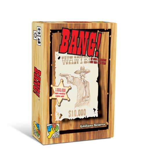 BANG! Quarta Edizione Ristampa Gioco Base Da Tavolo 8+ (ITA-ENG) - DV Giochi