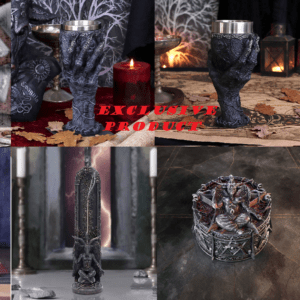 Baphomet Esclusiva Limited Set (7) Figura Nemesis Now