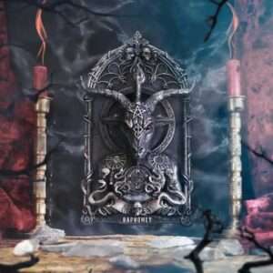 BAPHOMET INVOCATION WALL PLAQUE EXC Placca NEMESIS NOW