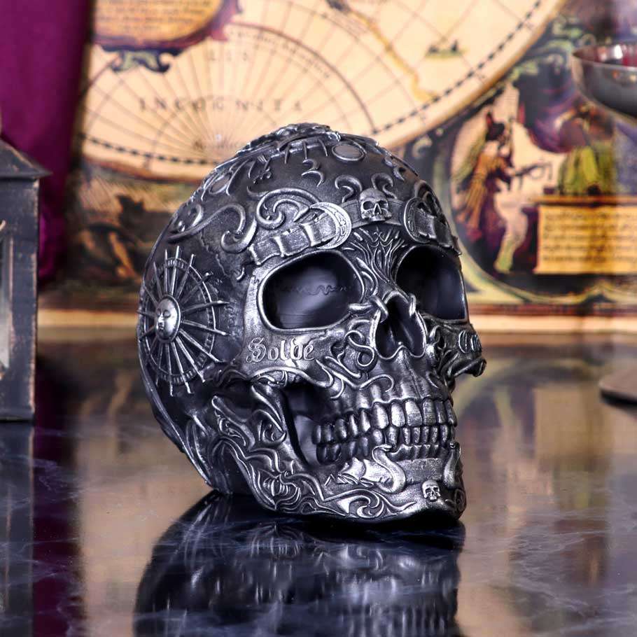 BAPHOMET WORSHIP SKULL STATUA NEMESIS NOW