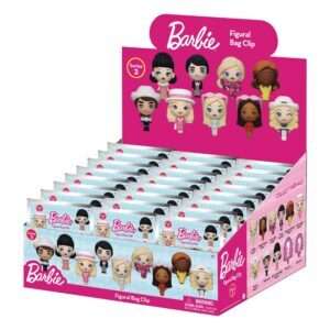 Barbie 3d Foam Bag Clips Series 2  Con Figure Int.