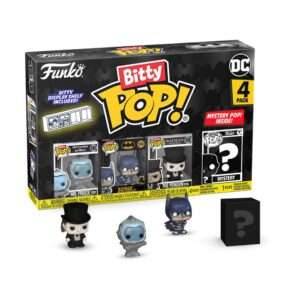 Batman 85th Anniversary Bitty Pop! Vinile Figura 4-pack Freeze 2,5 Cm Funko