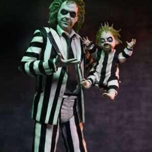 Beetlejuice 2 Ult Stripe Suit Beetlej Af Action Figura Neca