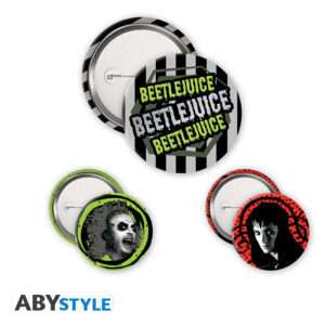 BEETLEJUICE- Badge Pack - Beetlejuice Beetlejuice