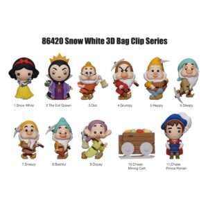 Biancaneve 3d Pvc Bag Clips Classic Series 66  Con Figura Int.