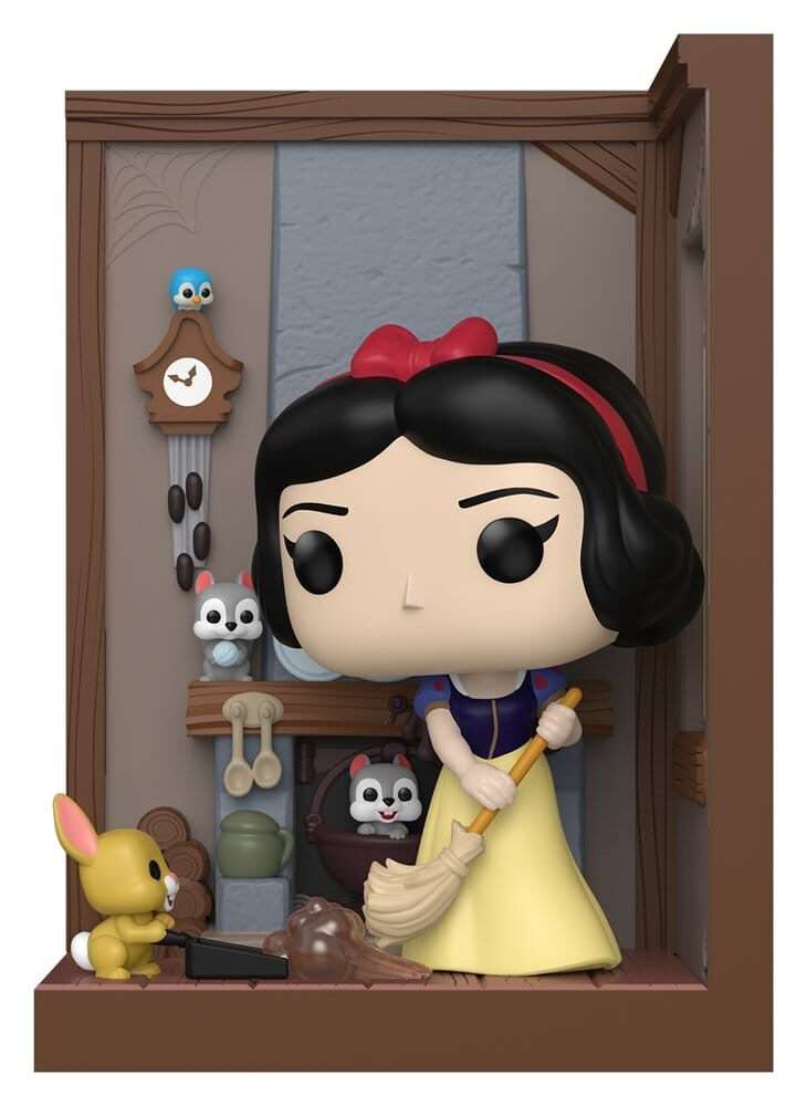 Biancaneve Pop! Nooks Vinile Figura Dwarfs House 9 Cm Funko