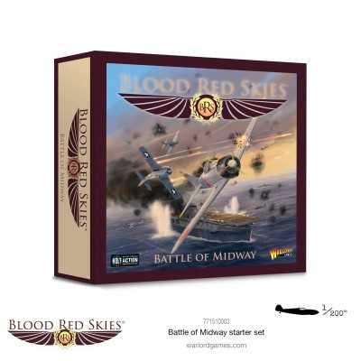 Blood Red Skies Battle of Midway New Starter Inglese Gioco Da Tavolo Warlord Games