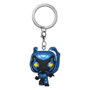 Blue Beetle Pop! Vinile Portachiavis 4 Cm Blue Beetle Funko