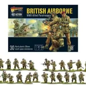 BOLT ACTION - BRITISH AIRBORNE Miniature E Modellismo WARLORD GAMES