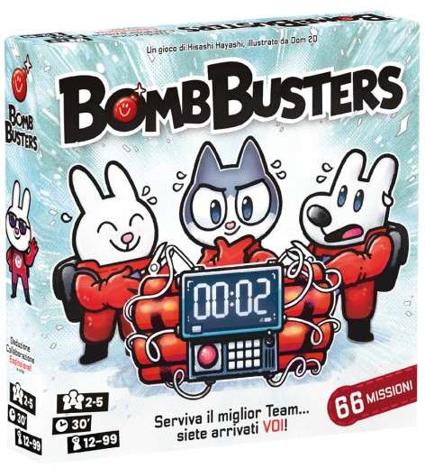 Bomb Busters - Gioco da Tavolo Cooperativo 12+ (ITA) - DV Giochi